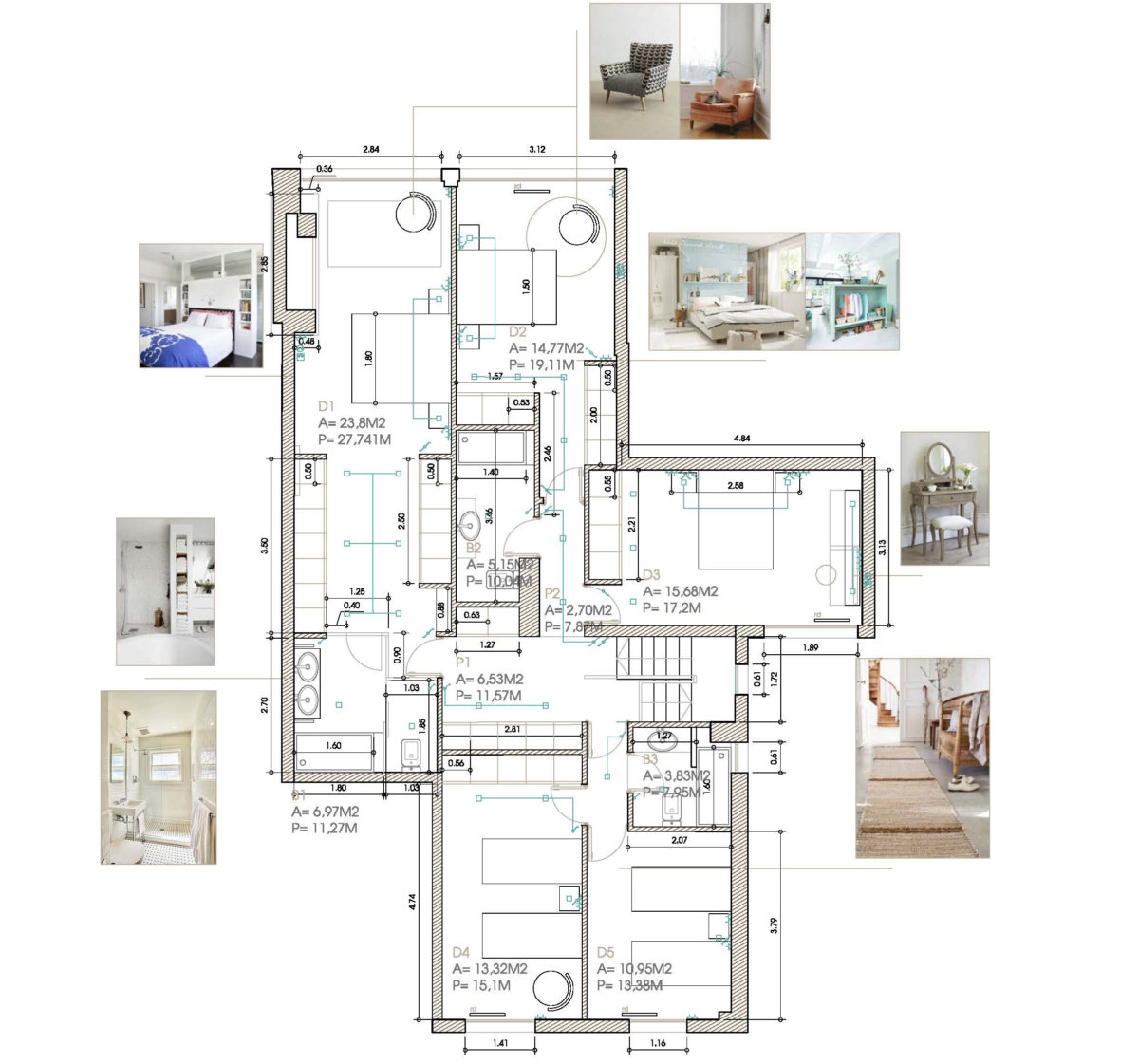 00 PLANO PRESENTACION reforma vivienda azalea | Proyectos de reforma de viviendas: lo que hay que saber