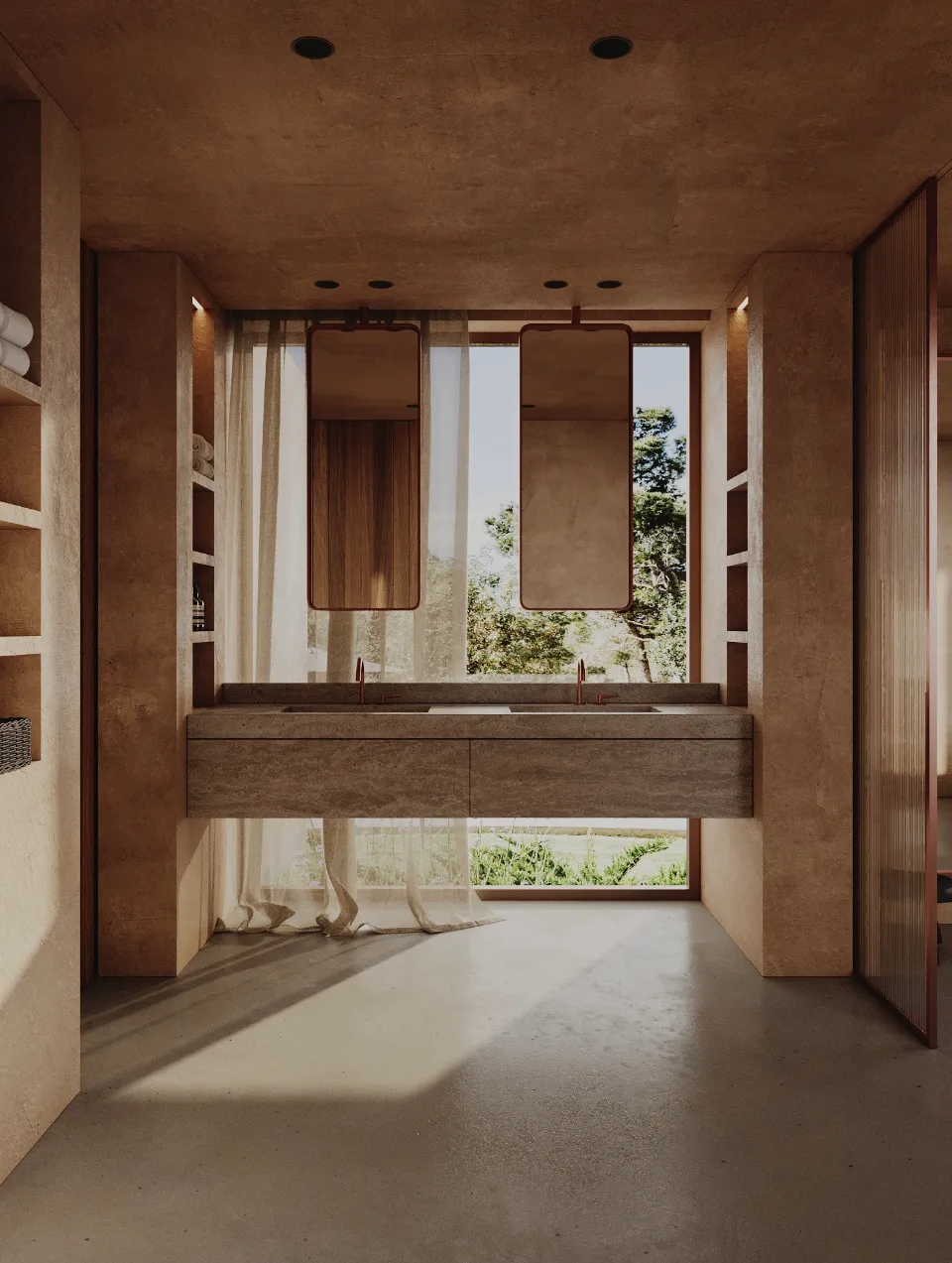 Toilette design _Residential Interior Design_Architect and Interior Designer in Spain